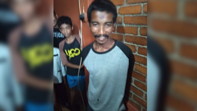 Gelandangan dihajar Warga di Bogor. (Foto: Dok. Istimewa)