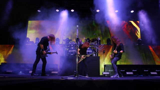 Megadeth di Jogjarockarta II (Foto: Dok. Rajawali Indonesia Communications)