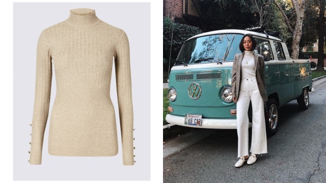 Rekomendasi Knitwear 4: Mark & Spencer Source (Foto: Mark & Spencer dan IG @songofstyle)