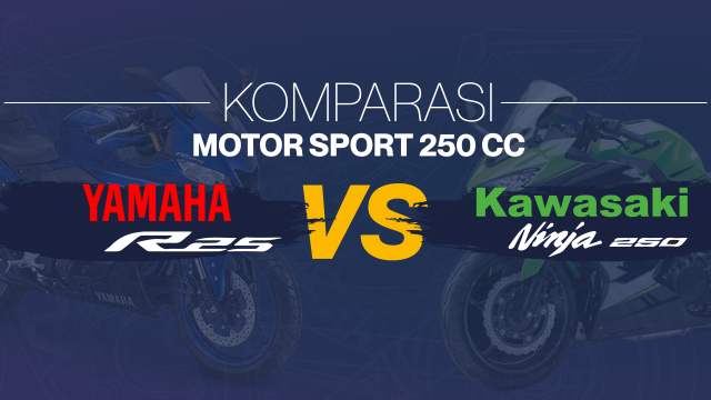 Komparasi Yamaha R25 vs Kawasaki Ninja 250 (Foto: kumparan)