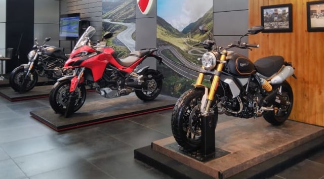 Ducati Indonesia merilis tiga motor baru pada Minggu (28/10) Foto: Gesit Prayogi/kumparanOTO