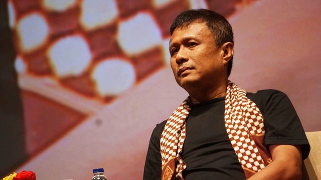 Nirwan Arsuka di acara Milenial Fest Foto: Jamal Ramadhan/kumparan