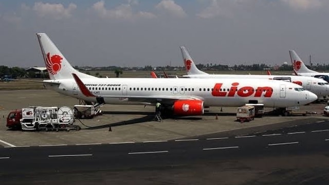 Illustrasi Pesawat Lion Air. Foto: Instagram/@usaha.halby