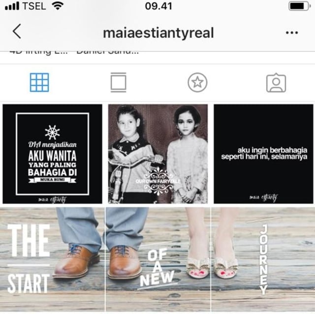 Unggahan Maia Estianty di akun Instagram (Foto: Instagram @maiaestiantyreal)