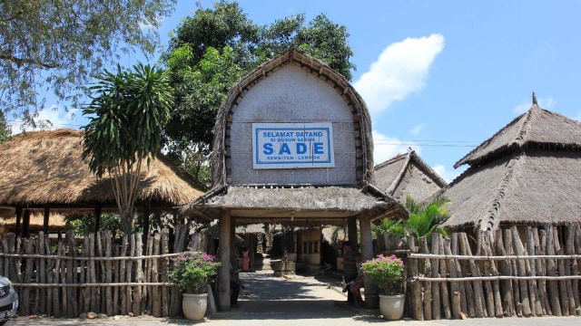 Suasana kampung Sasak, Dusun Sade, Lombok. Foto: Irfan Adi Saputra/kumparan