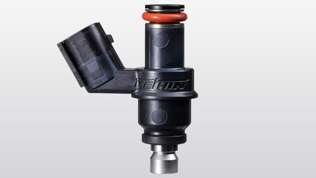 Ilustrasi injector pada mesin motor (Foto: dok. Keihin)