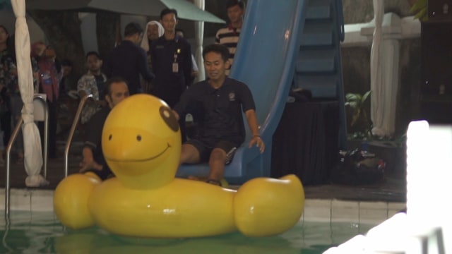 Games Slide and Style di Acara Kumpul Pinggir Kolam (Foto: kumparan)