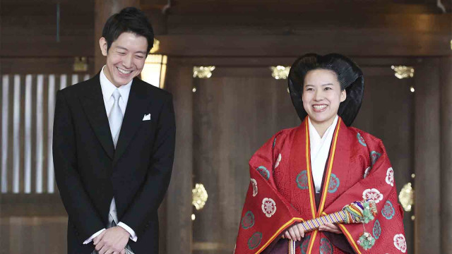 Pernikahan Putri Ayako di Jepang dengan seorang warga biasa. (Foto: REUTERS/KYODO)