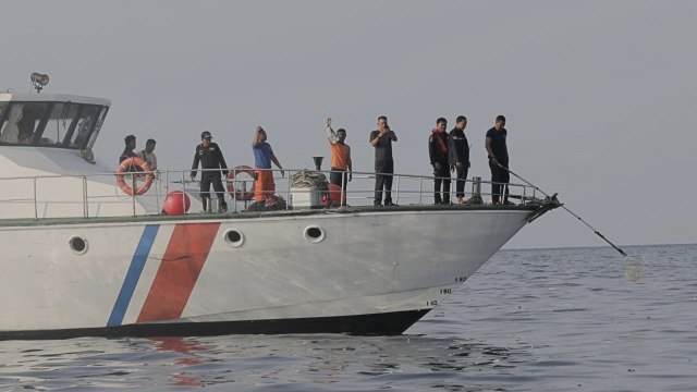 Proses pencarian korban Lion Air di lokasi, Senin (29/10/2018). (Foto: Aditia Noviansyah/kumparan)