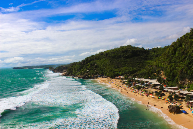 Pantai Pok Tunggal, Yogyakarta (Foto: Flickr / dwi kuntoro aji)