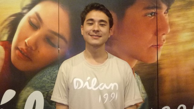 Jerome Kurnia, pemain Film Dilan 1991. (Foto: Regina Kunthi Rosary/kumparan)