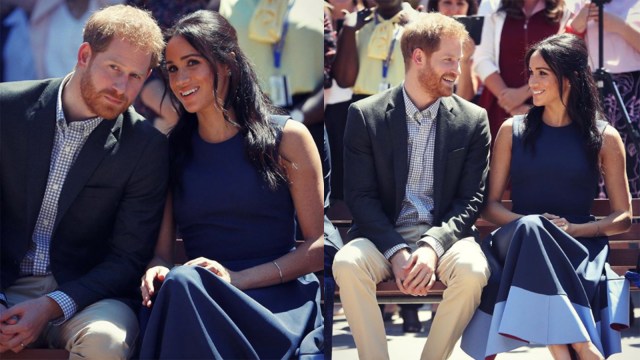 Potret Kemesraan Pangeran Harry dan Meghan Markle (Foto: Instagram @harry_meghan_updates dan @hrhmeghanandharry)