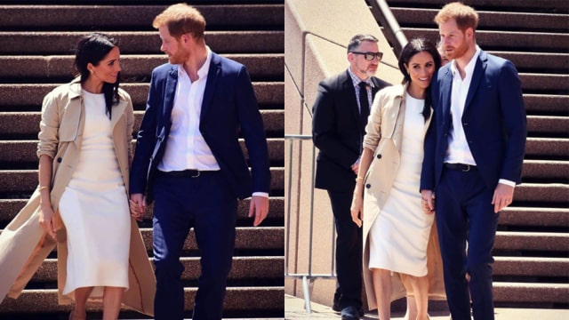 Potret Kemesraan Pangeran Harry dan Meghan Markle (Foto: Instagram @harry_meghan_updates dan @hrhmeghanandharry)