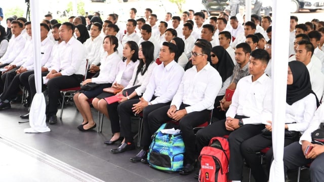 Manpan RB tinjau proses seleksi CPNS di Cibubur Foto: Dok. Kemenpan RB