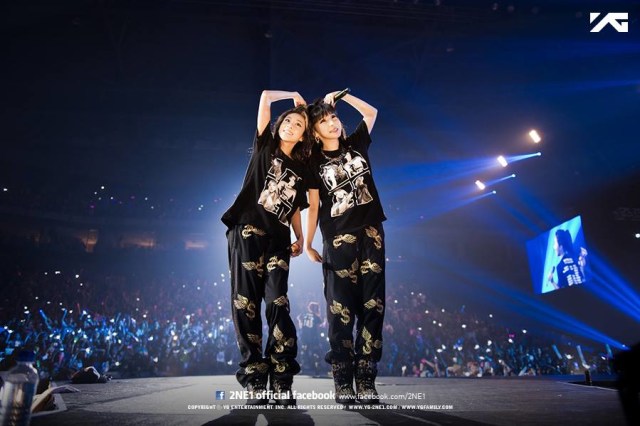 Sandara Park dan Park Bom Foto: Facebook @2NE1