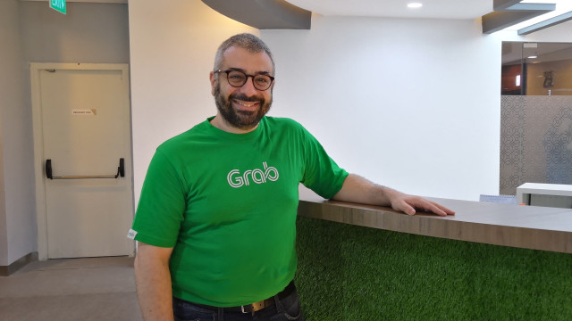 Group Chief Technology Officer (CTO) Grab, Theo Vassilakis. (Foto: Bianda Ludwianto/kumparan)