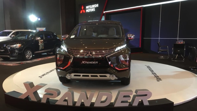 Mitsubishi Xpander di GIIAS Medan 2018 (Foto: dok. Alfons Yoshio)