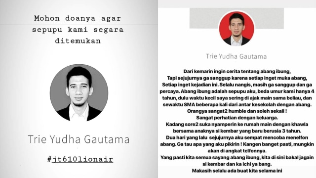 Unggahan Haykal Kamil dan Tantri Namirah. (Foto: Instagram Story @haykalkamil dan @tantrinamirah)