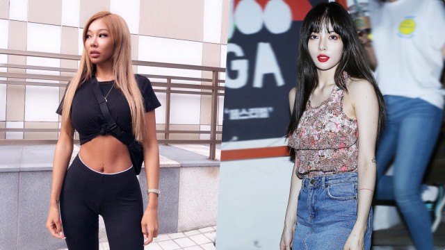 Jessi dan Hyuna  (Foto: Instagram @jessicah_o dan @hyunah_aa)