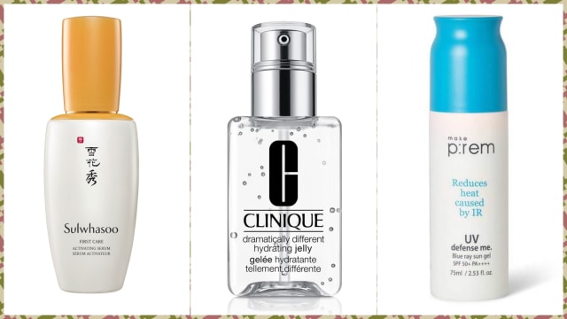Sulhwasoo First Care, Clinique Dramatically Different, Make p:rem UV Defense (Foto: dok. ist)