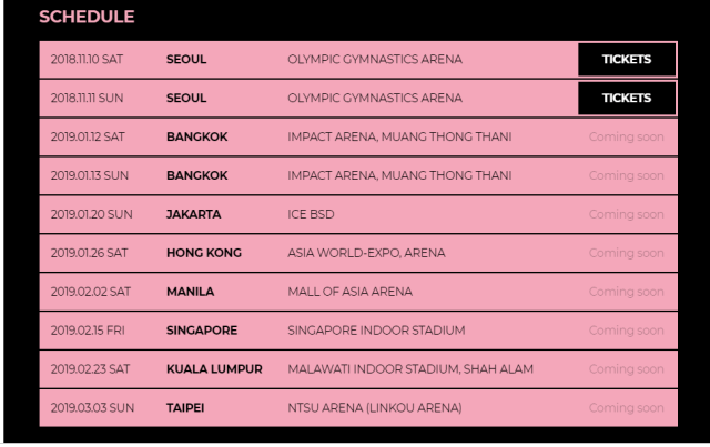Konser solo Blackpink (Foto: YG Entertainment)