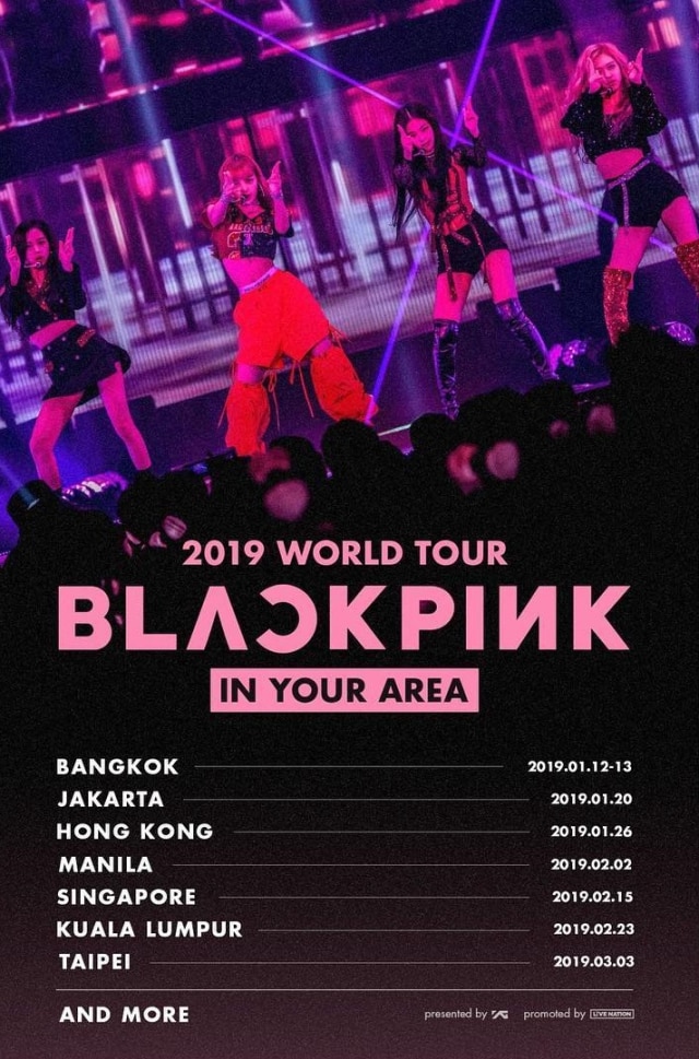 Konser solo Blackpink (Foto: Instagram @ime_indonesia)