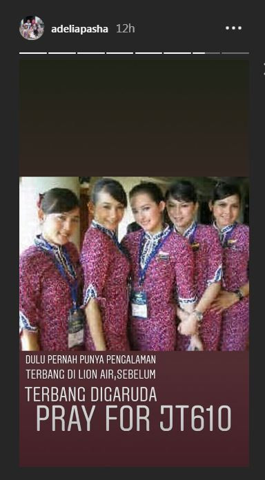 Turut Berduka, Istri Pasha Ungu Curhat Pernah Jadi Pramugari Lion Air (1)