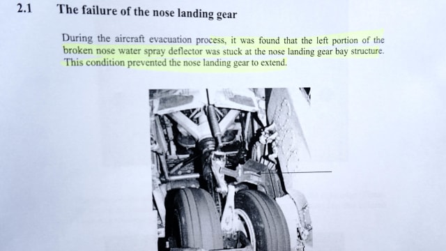 Laporan KNKT terkait kecelakaan Lion Air (Foto: Repro kumparan/Dok, KNKT)