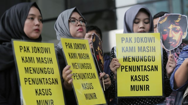 Peringatan 500n Hari Kasua Novel Baswedan (Foto: ANTARA FOTO/Reno Esnir)
