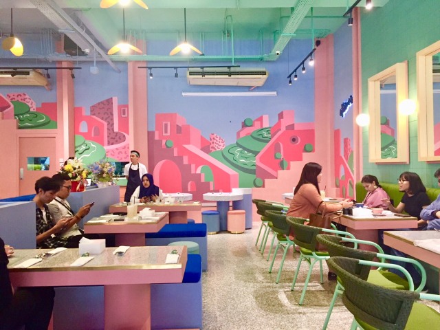 Suasana Kafe Ottoman's Coffee  (Foto: Mela Nurhidayati/kumparan)