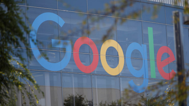 Karyawan Google Protes. Foto: Reuters/Stephen Lam