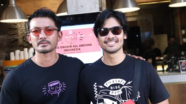 Rio Dewanto dan Chicco Jerikho. Foto: Munady Widjaja