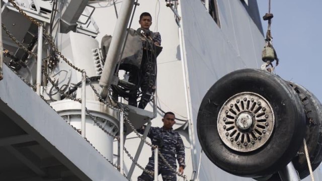 Roda Lion Air JT-610. (Foto: Dok. Puspen TNI)