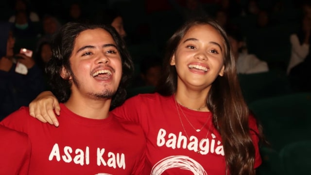 Aliando Syarif dan Aurora. (Foto: Munady Widjaja)