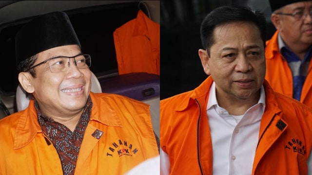 Taufik Kurniawan(Kiri) dan Setya Novanto(Kanan) (Foto: Helmi Afandi Abdullah/kumparan, Nugroho Sejati/kumparan)