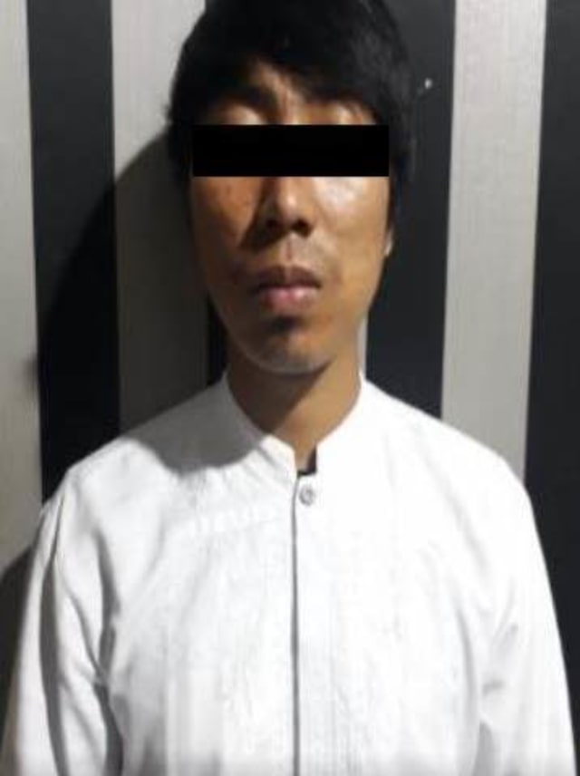 Penyebar hoaks penculikan anak. (Foto: Dok. Bareskrim Polri)