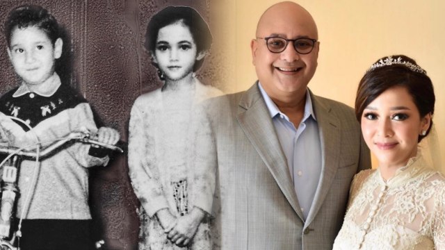 Maia Estiany dan Irwan Mussry Masa Kecil. (Foto: Instagram @irwanmussry)