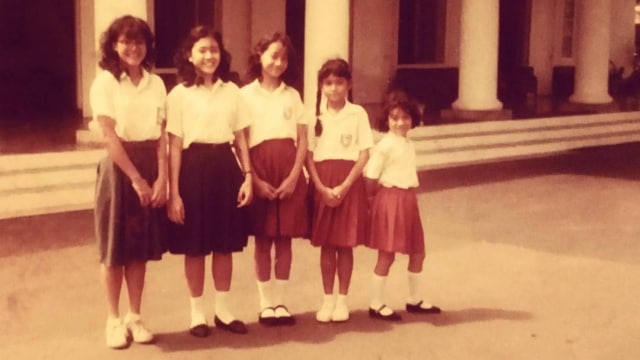 Foto zaman SD Maia Estianty (Foto: IG @maiaestiantyreal)