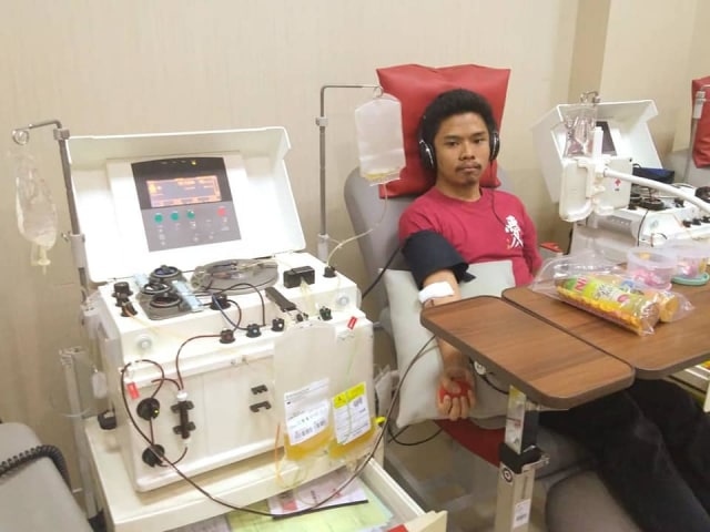 Pengalaman Donor Darah Apheresis