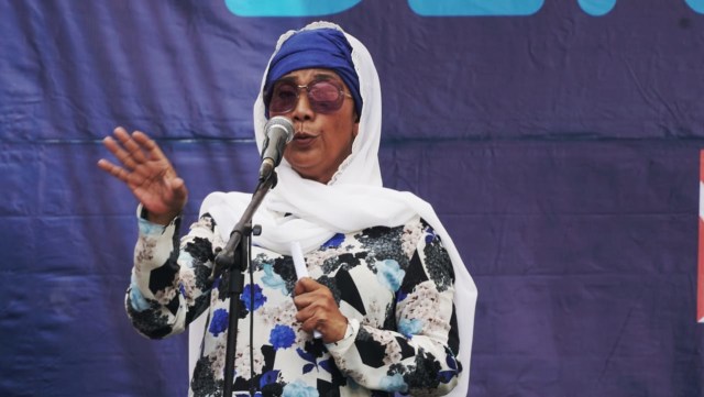 Menteri Kelautan dan Perikanan Susi Pudjiastuti sedang sakit mata. (Foto: Fitra Andrianto/kumparan)