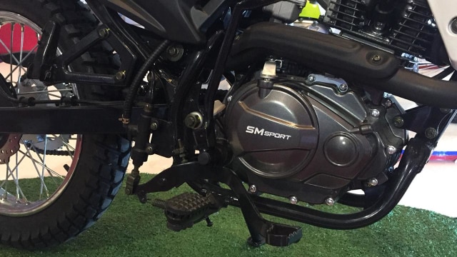 Blok mesin SM Sport GY 150 (Foto: Aditya Pratama Niagara/kumparanOTO)