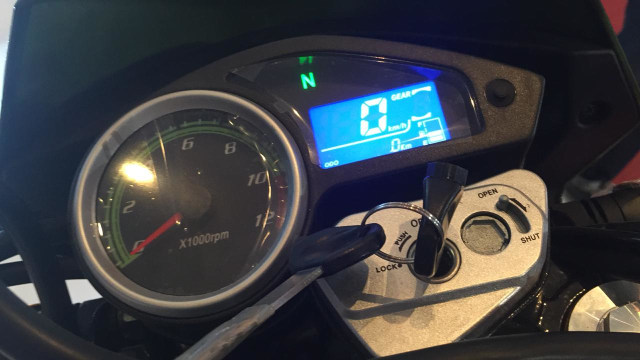 Instrumen panel SM Sport GY 150 (Foto: Aditya Pratama Niagara/kumparanOTO)