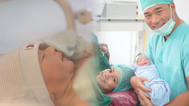Adik Ririn Ekawati melahirkan anak pertama. (Foto: Instagram/@riniyulianti)