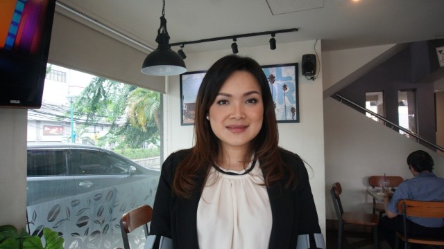 Laura Lazarus, mantan pramugari Lion Air yang dua kali mengalami kecelakaan pesawat saat bertugas di maskapai itu. (Foto: Ulfa Rahayu/kumparan)