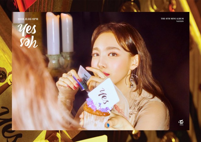 Teaser Naeyeon Twice dalam album Yes or Yes. (Foto: JYP Entertainment)