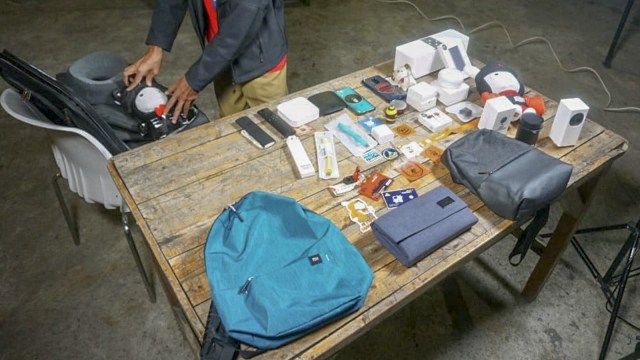 Koleksi produk Xiaomi milik Mohammad Ismail, pria 42 tahun dari Tangerang. (Foto: Helmi Afandi Abdullah/kumparan)
