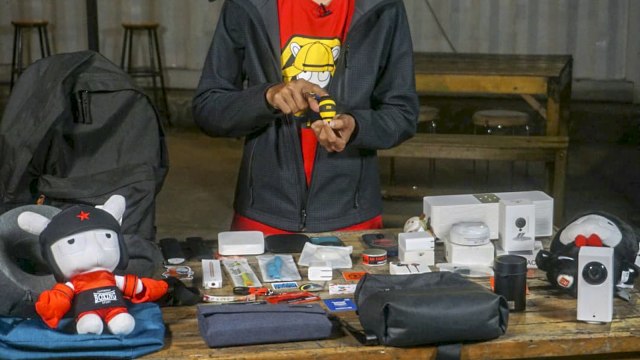 Koleksi produk Xiaomi milik Mohammad Ismail. (Foto: Helmi Afandi Abdullah/kumparan)