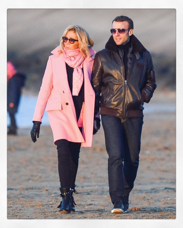 Penampilan Stylish Ibu Negara Prancis, Brigitte Macron. (Foto: IG: @lesmacron)