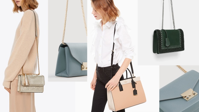 Warna Tas untuk Segala Penampilan (Foto: Tory Burch, Kate Spade, ZARA, Mango)