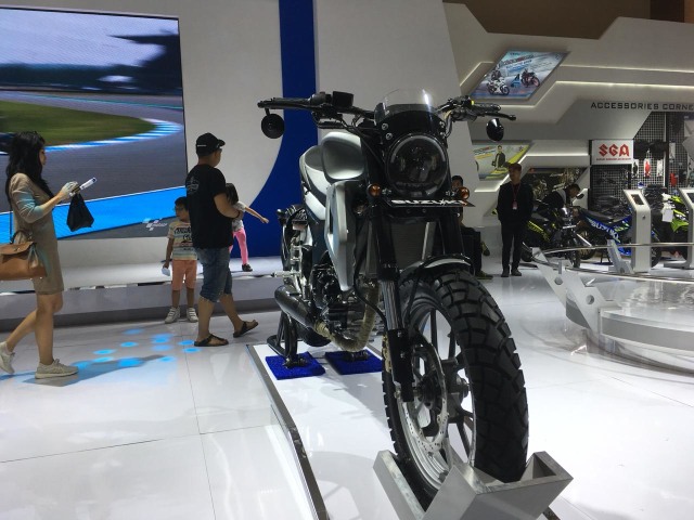 Suzuki Bandit Neo Scrambler (Foto: Alfons Yoshio/kumparan)